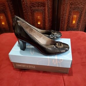 LifeStride Priscilla Black Poeny Heel